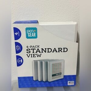 Pen+Gear 4-Pack Standard View Binders